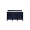 James Martin Vanities Brittany 60in Single Vanity, Victory Blue w/ 3 CM Ethereal Noctis Quartz Top 650-V60S-VBL-3ENC - alternate 1